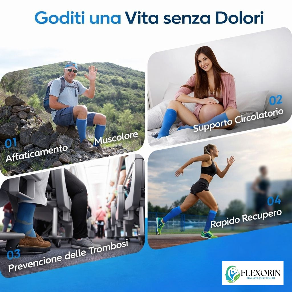 Flexorin® VenActive Pro 360 – Calze Ortopediche a Compressione