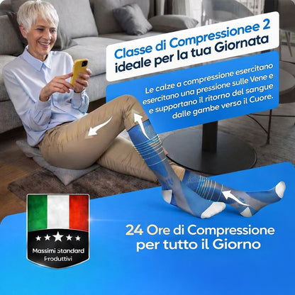 Flexorin® VenActive Pro 360 – Calze Ortopediche a Compressione