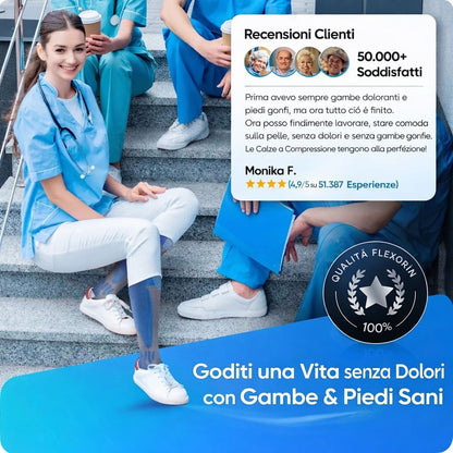 Flexorin® VenActive Pro 360 – Calze Ortopediche a Compressione